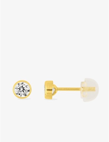 Boucles d'oreilles or jaune...