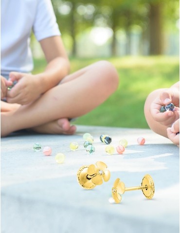 Boucles d'oreilles fleurs...