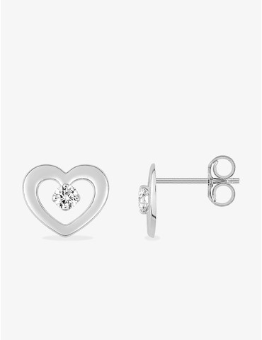 Boucles d'oreilles cœur or...