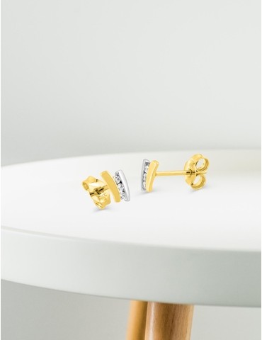 Boucles d'oreilles or 375‰...