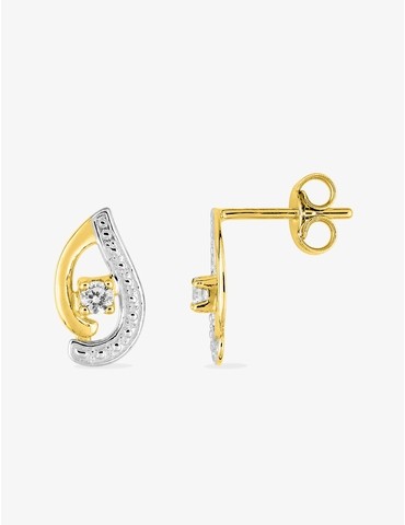 Boucles d'oreilles en or...