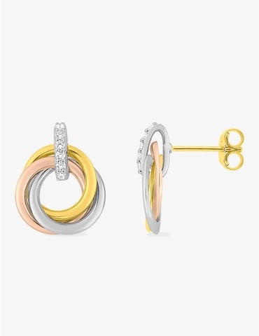 Boucles d'oreilles en or...