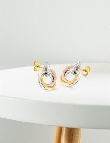 Boucles d'oreilles en or...