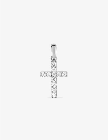 Pendentif croix bâton or...