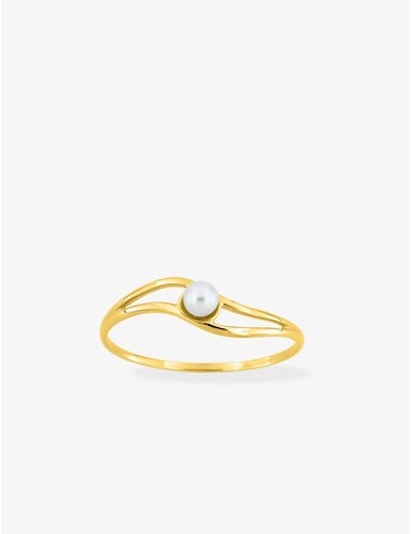 Bague or jaune 375‰ et...