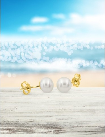 Boucles d'oreilles or jaune...