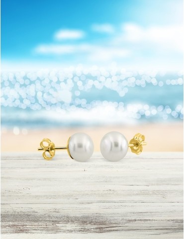 Boucles d'oreilles or jaune...