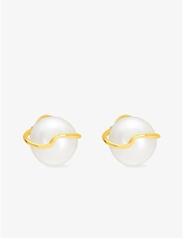 Boucles d'oreilles or jaune...