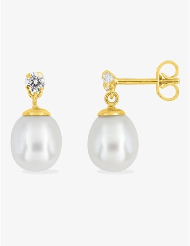 Boucles d'oreilles or jaune...