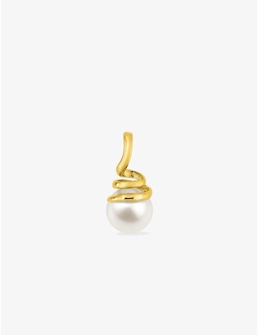 Pendentif or jaune 375‰ et...