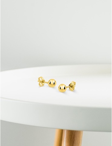 Boucles d'oreilles boules...