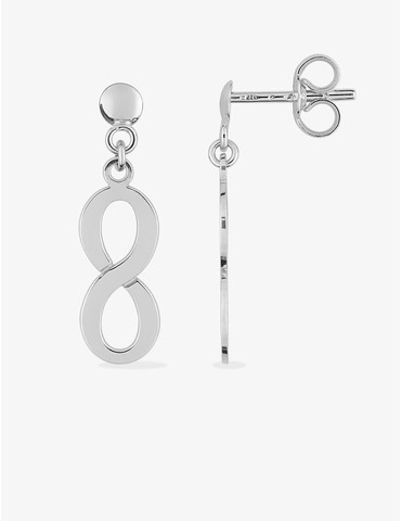 Boucles d'oreilles "infini"...