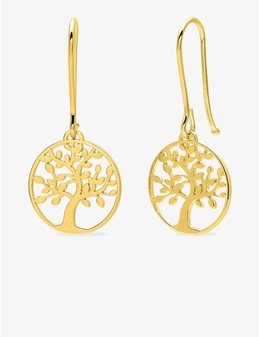 Boucles d'oreilles "arbre...