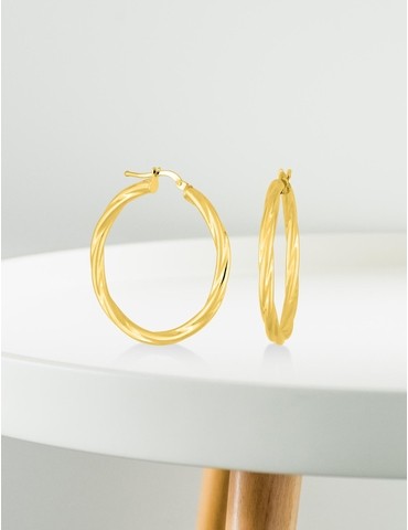 Boucles d'oreilles créoles...