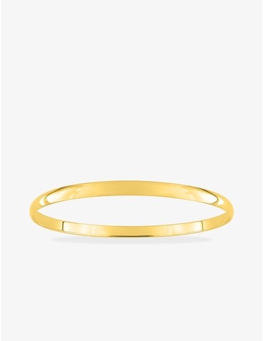 Bracelet demi-jonc plat 4...