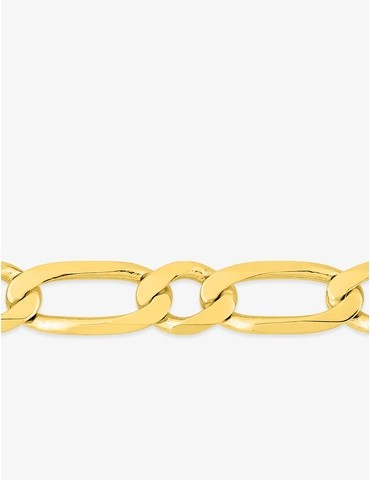 Chaîne alternée en or jaune...
