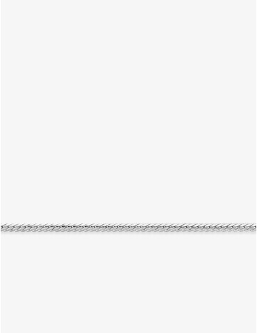 Chaîne anglaise en or blanc...