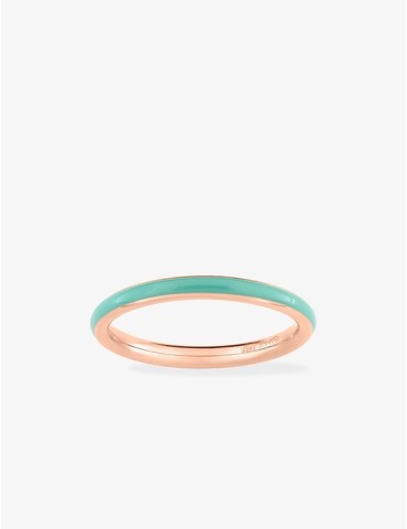 Bague Promesse Or rose 375‰...