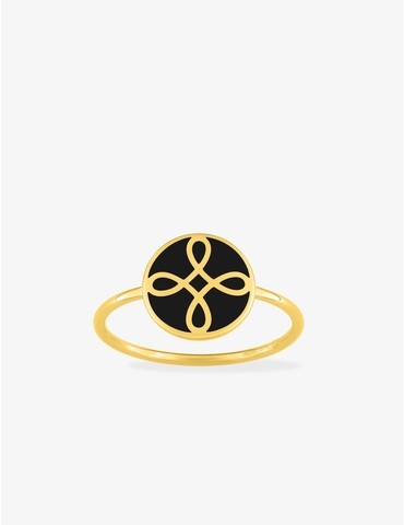 Bague Lorever Or jaune 375‰...