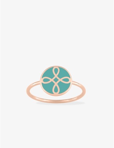 Bague Lorever Or rose 375‰...