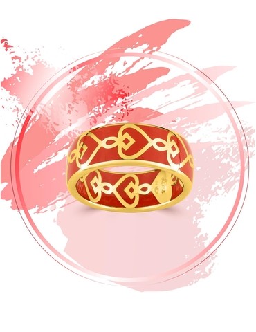 Bague Lucky Or jaune 375‰...