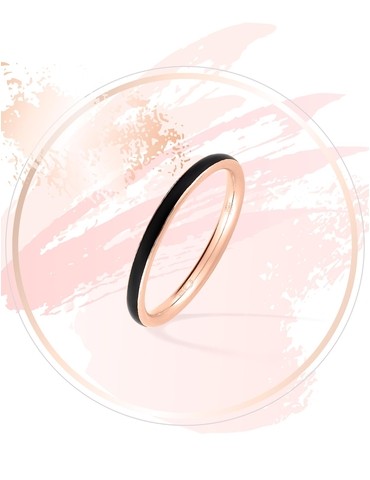 Bague Promesse Or rose 375‰...