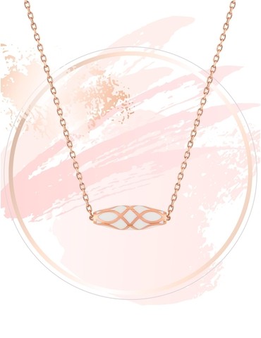 Collier Mélodie Or rose...