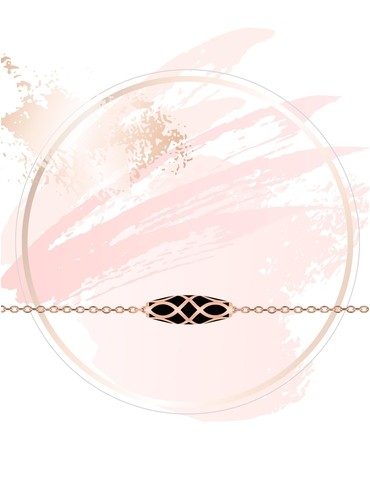 Bracelet Mélodie Or rose...