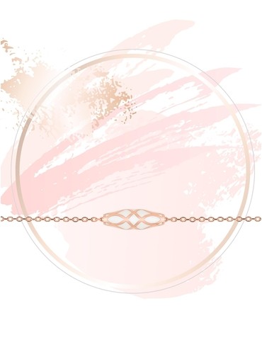 Bracelet Mélodie Or rose...