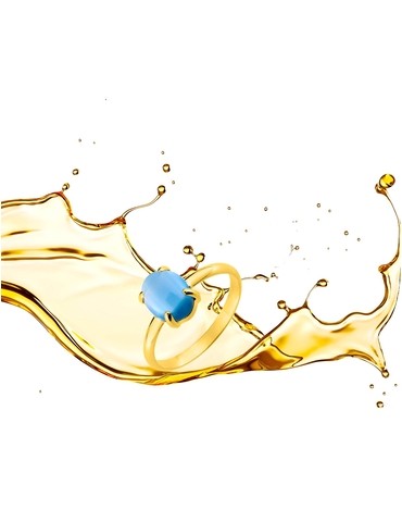 Bague or jaune 750 ‰ et...