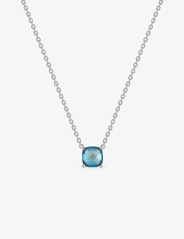 Collier or blanc 750 ‰ et...