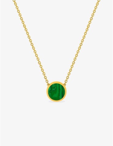 Collier or jaune 750 ‰ et...