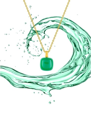 Collier pendentif or jaune...