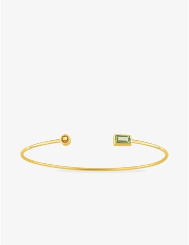 Bracelet jonc or jaune 750...