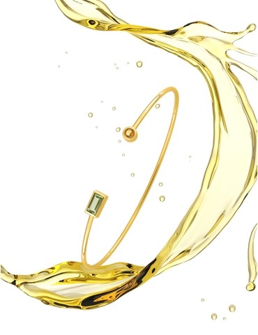 Bracelet jonc or jaune 750...