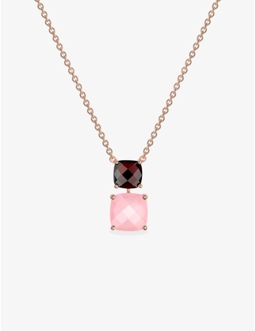 Collier or rose 750 ‰...