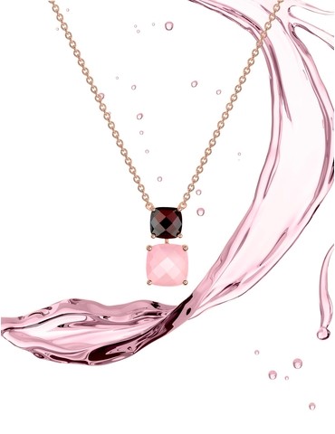 Collier or rose 750 ‰...