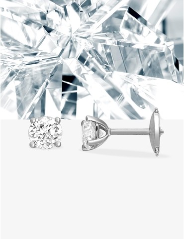Boucles d'oreilles clous en...