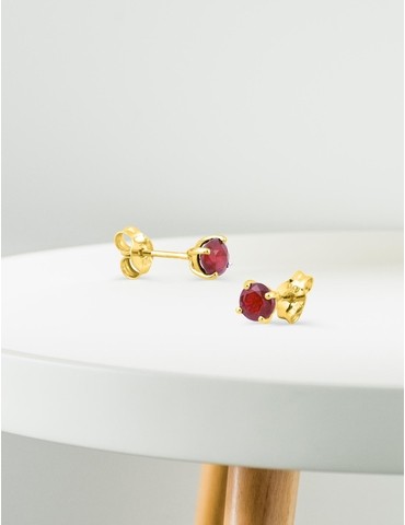 Boucles d'oreilles clous or...