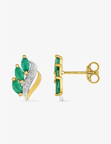 Boucles d'oreilles clous or...