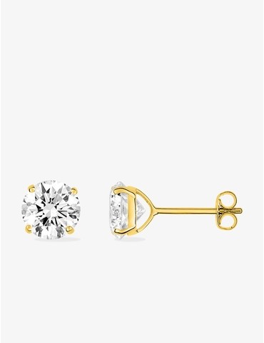 Boucles d'oreilles or jaune...