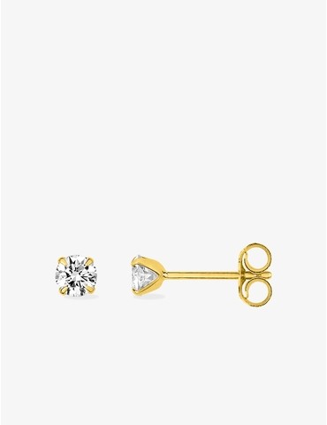 Boucles d'oreilles or jaune...