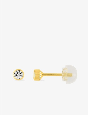 Boucles d'oreilles or jaune...