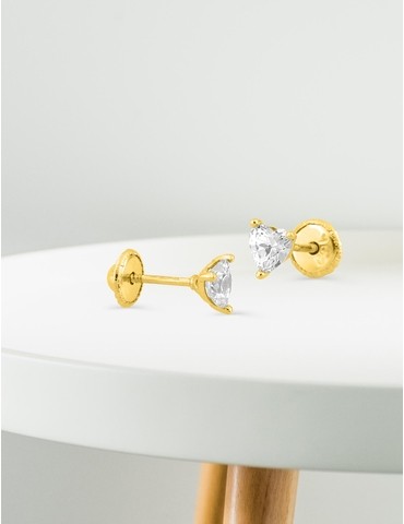 Boucles d'oreilles or jaune...