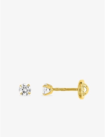 Boucles d'oreilles or jaune...
