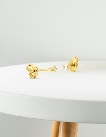 Boucles d'oreilles clous or...
