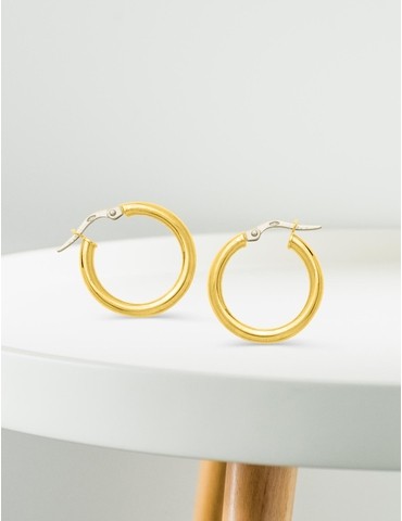 Boucles d'oreilles créoles...