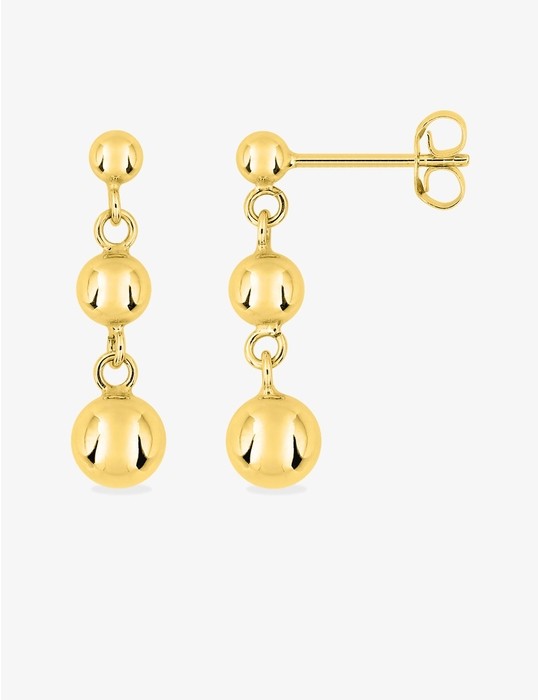 Lot De 3 Paires De Boucles D’oreilles Rondes Argent 925 – Zirconium, 4-5-6 Mm, Hypoallergénique