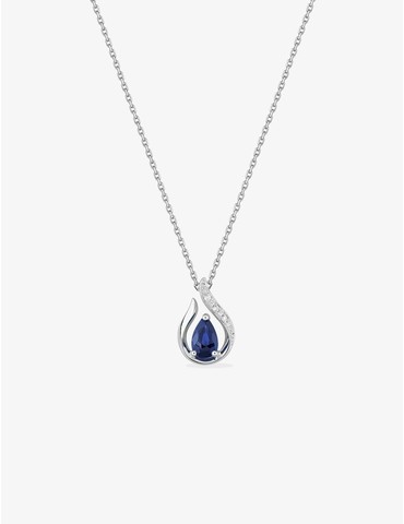 Collier or blanc 750 ‰...