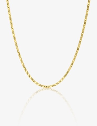 Chaine gourmette diamantée...